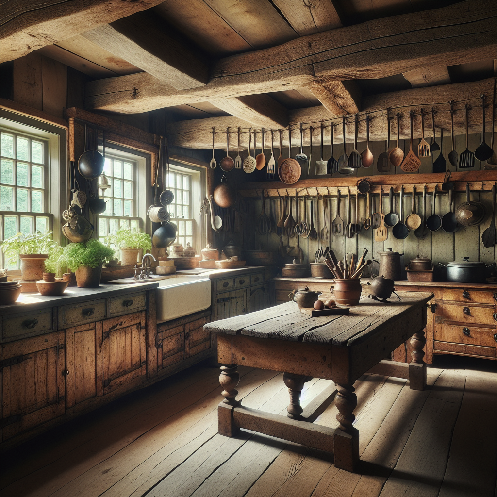 The Charm Of Farmhouse Kitchens