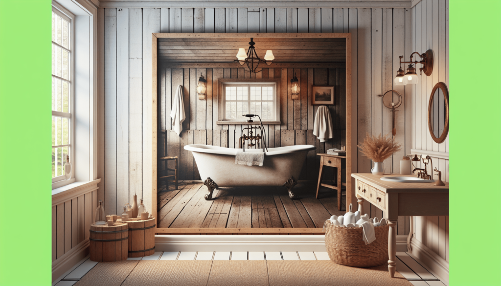 The Charm Of A Farmhouse-Inspired Bathroom