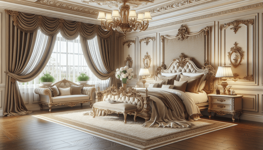 The Charm Of A Traditional, Elegant Master Bedroom