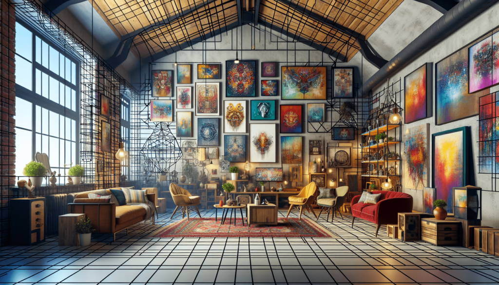 The Essentials Of An Eclectic, Artistic Loft