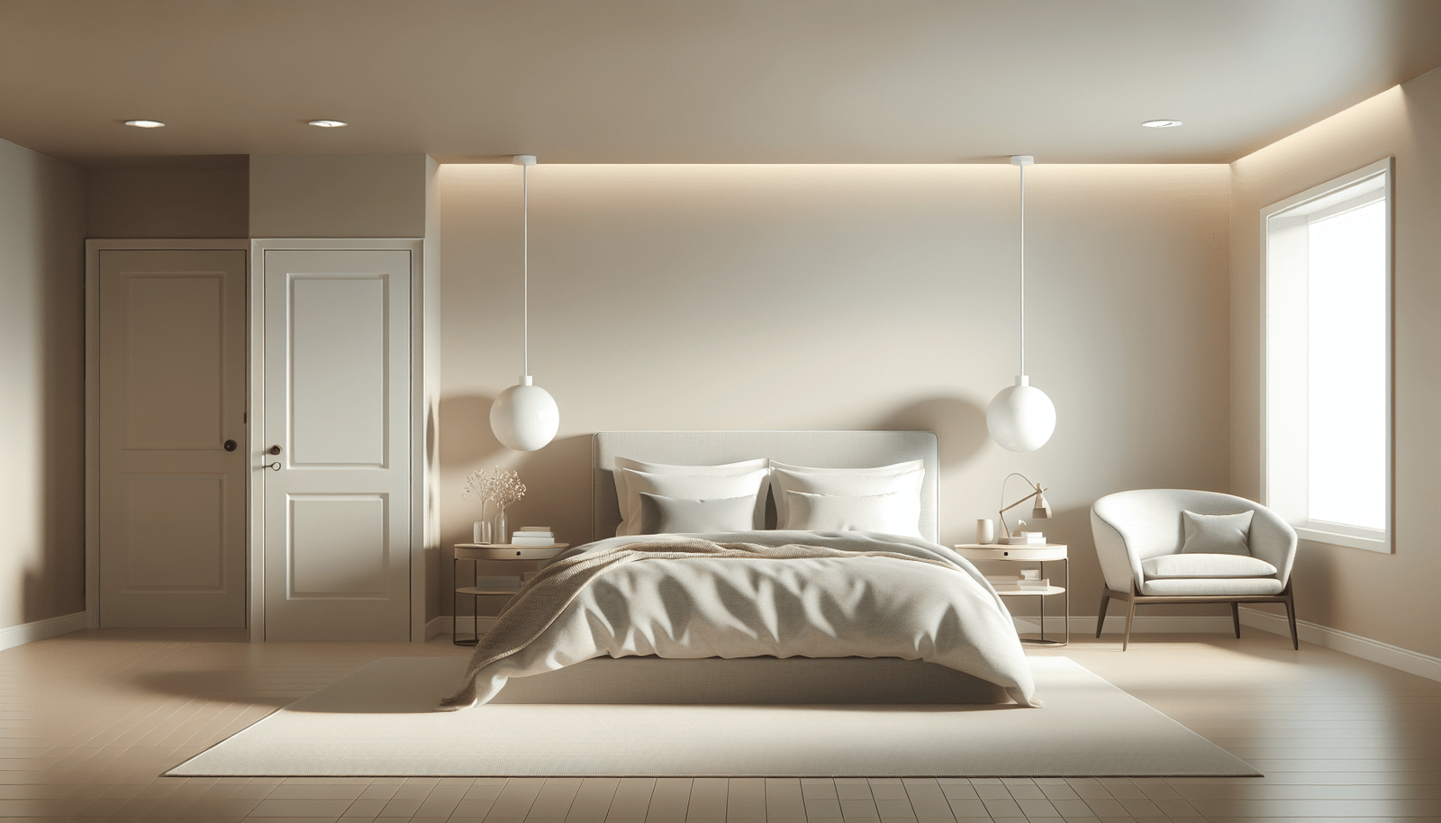 the art of creating a tranquil minimalist bedroom 1