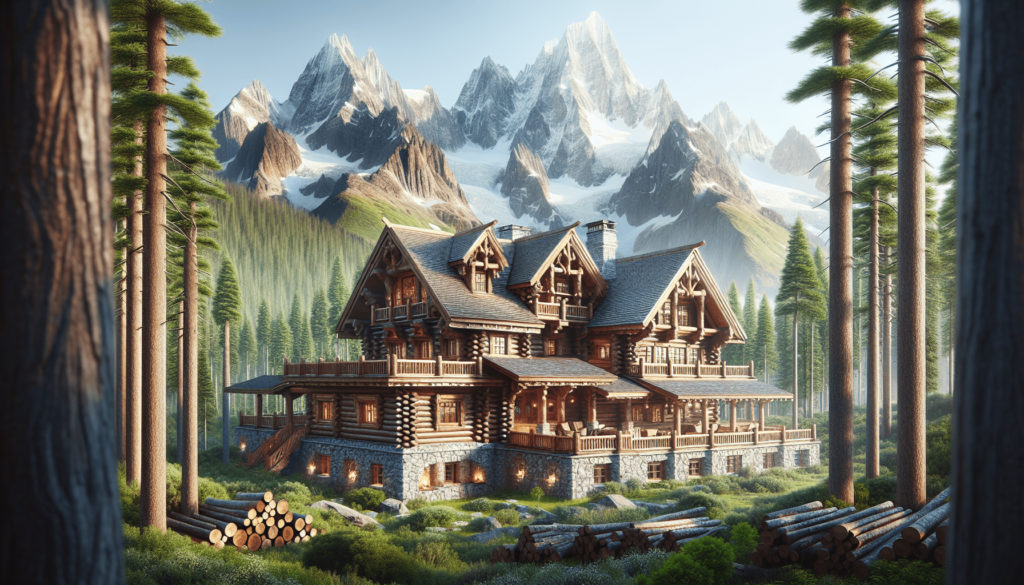 The Charm Of A Rustic, Mountain Lodge Aesthetic