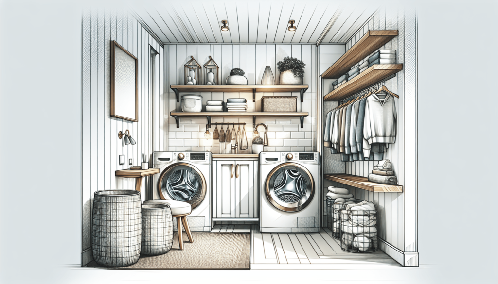 The Art Of Creating A Chic, Compact Laundry Room