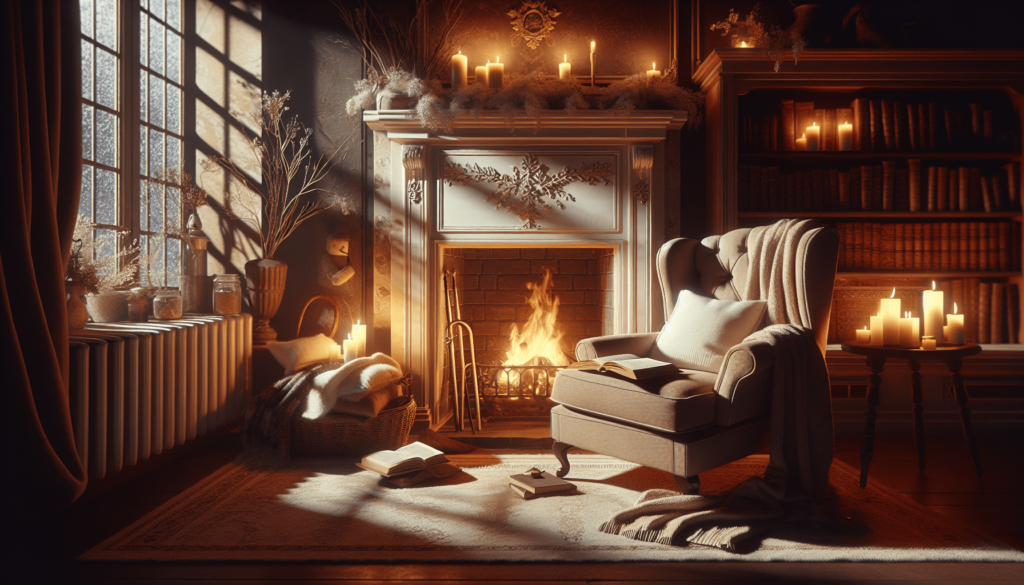 The Charm Of A Cozy, Fireside Reading Nook