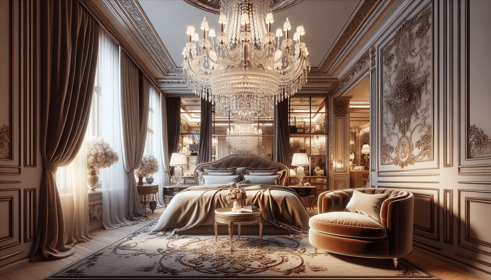 the charm of a sophisticated parisian chic bedroom 1