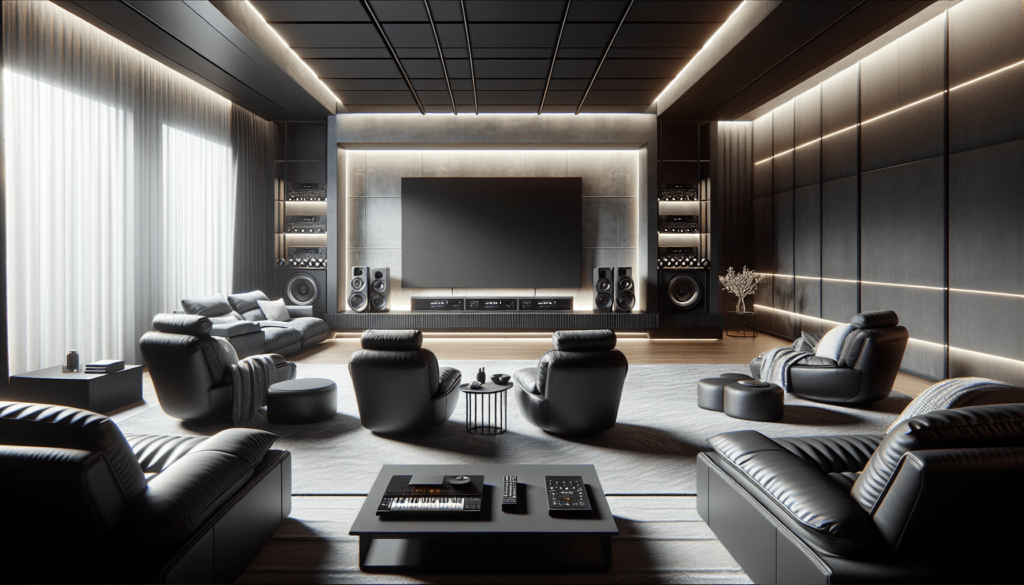 The Essentials Of A Sleek, Modern Media Room