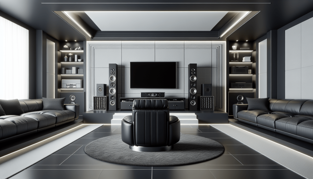 The Essentials Of A Sleek, Modern Media Room