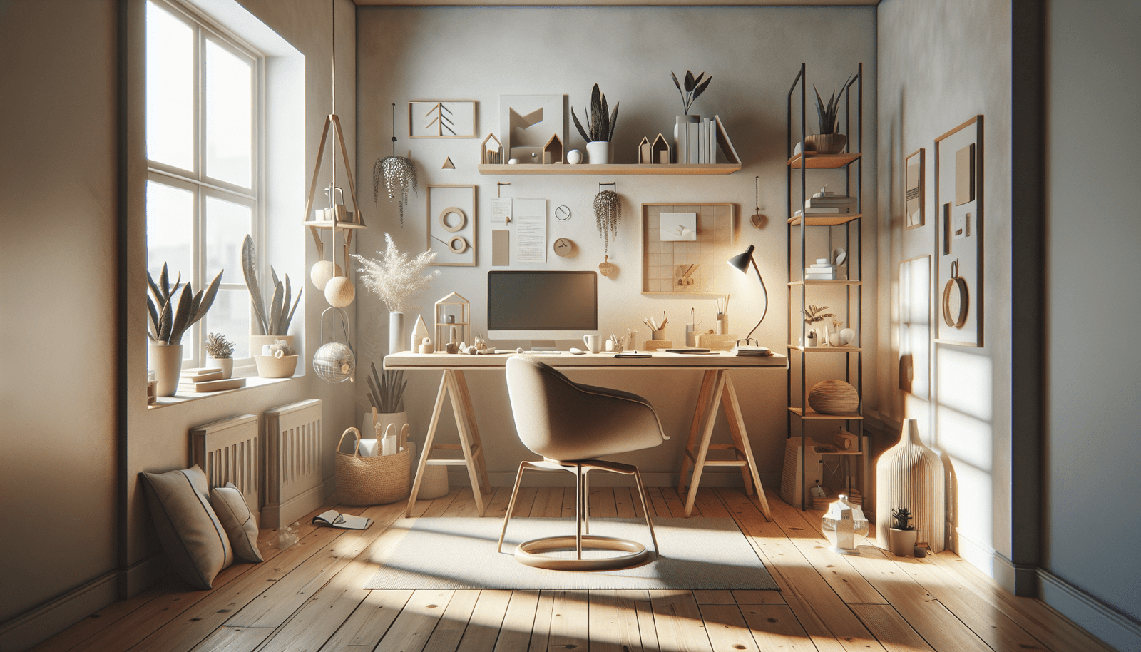 The Beauty Of A Simplistic, Nordic-Inspired Workspace