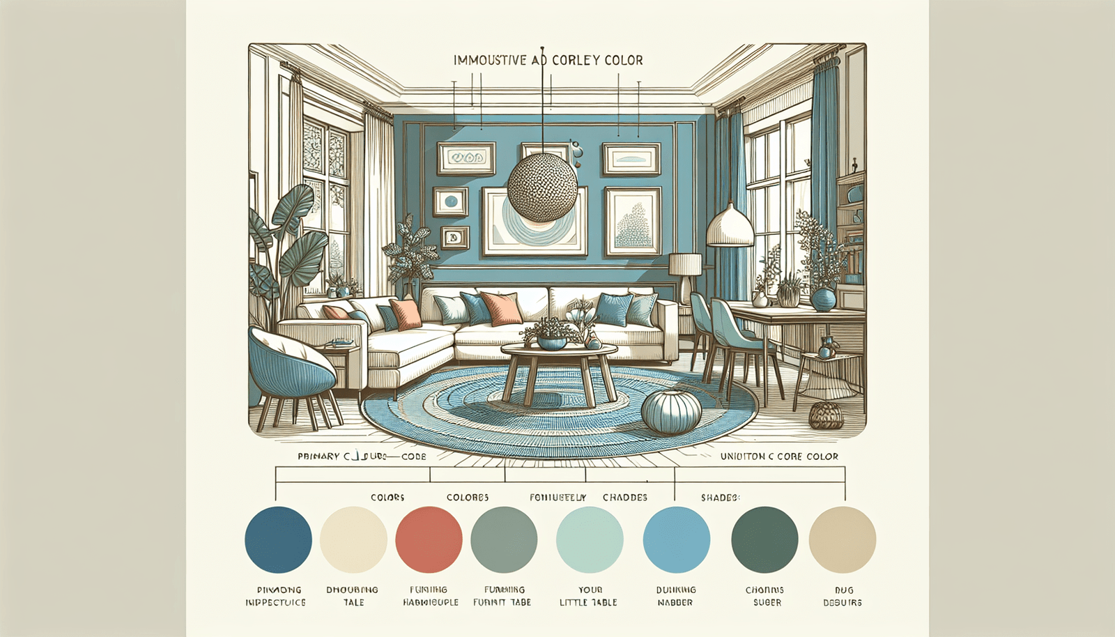 The Beauty Of A Unified Color Scheme In Home Styling