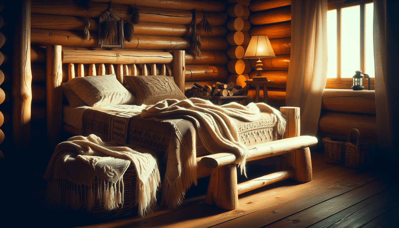 the charm of a cozy cabin inspired bedroom 1