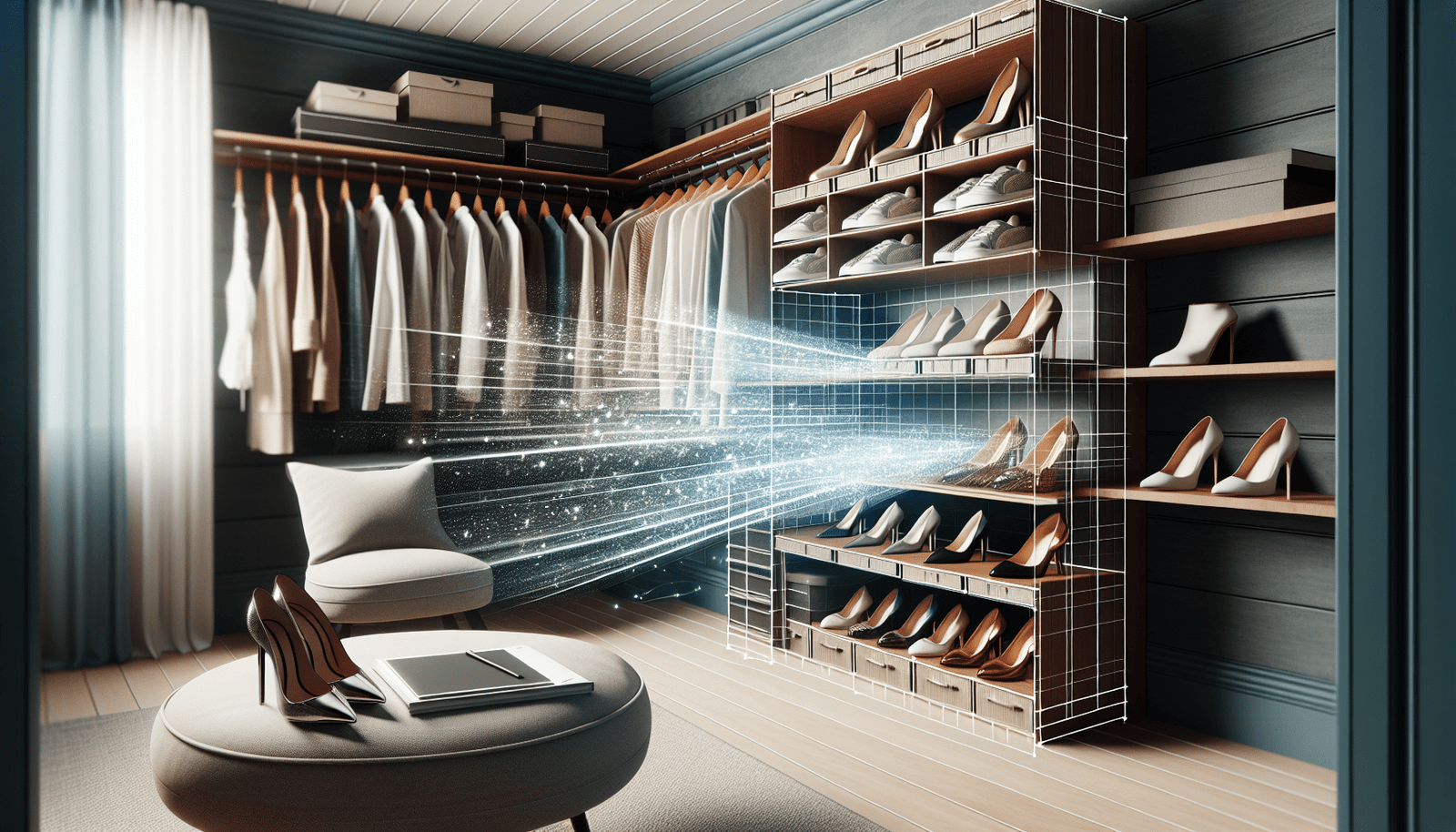 The Art Of A Well-Planned Walk-In Closet